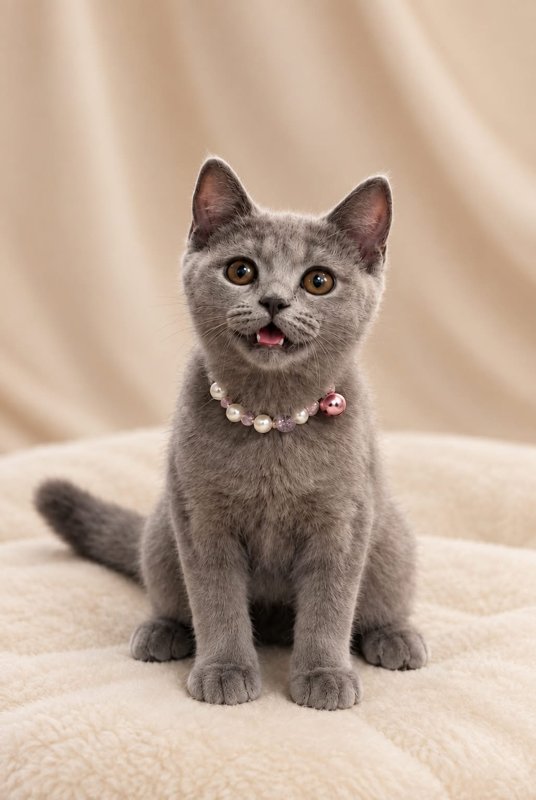 Gracie kucing ras lucu Bola Bulu Cat House